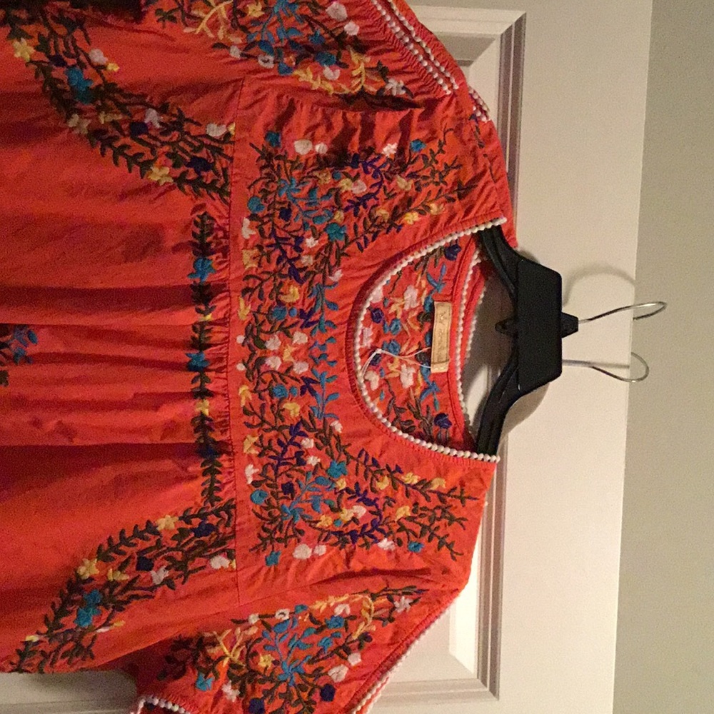 Mexican wedding dress beach cover up medium large